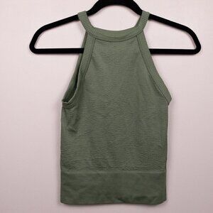 Intimately Free People ribbed green tank-XS/S